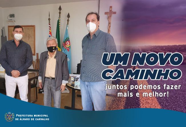 Prefeito Adilson e o ex-Prefeito Adhemar participam de reunião sobre melhorias pro município com o DER em Assis
